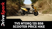 TVS Ntorq 125 BS6 Scooter Price Hike | New Price List, Variants & Other Updates Explained