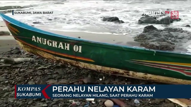 Seorang Nelayan Hilang, Saat Perahu Karam