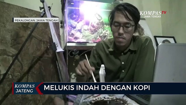 Melukis Indah Dengan Kopi