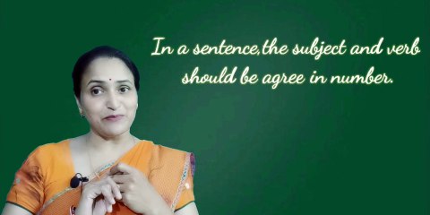 ENGLISH GRAMMAR III//SUBJECT VERB AGREEMENT