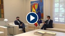 Pedro Sánchez se ha reunido con Rufián en la Moncloa