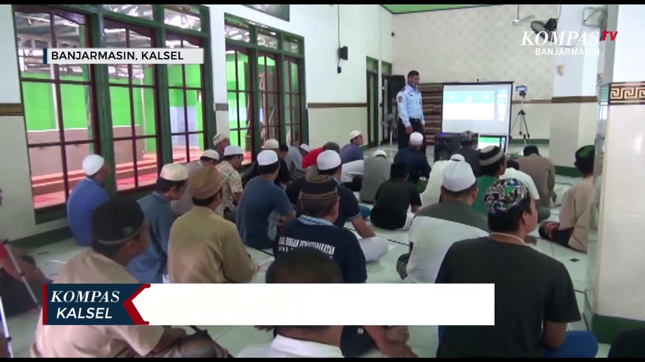 Warga Binaan Belajar Mengaji Secara Virtual, Adaptasi Kebiasaan Baru di Lapas Banjarmasin