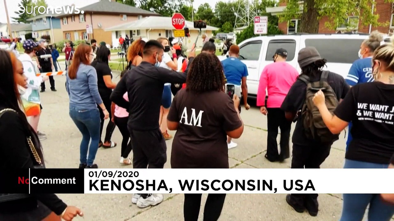 Nach Schüssen auf Jacob Blake: Proteste in Kenosha