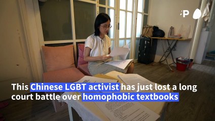 Chinese LGBT activist loses lawsuit over homophobic textbooks