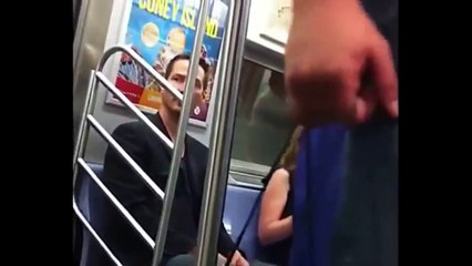 Keanu Reeves gave his seat to a woman in NYC Subway