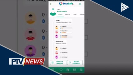 Mobile app na StaySafe.ph para sa mas epektibong contact tracing, inilunsad ngayong araw