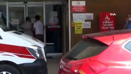 Yol tartışmasında kan aktı, yaralanan şahıs hastaneye sekerek geldi