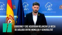 Gobierno y ERC acuerdan relanzar la mesa de diálogo entre Moncloa y Generalitat