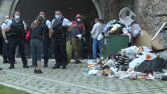 Paris : des fumeurs de crack évacués du tunnel Rosa-Parks