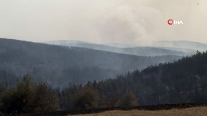 Kastamonu'da dün başlayan orman yangını söndürüldü