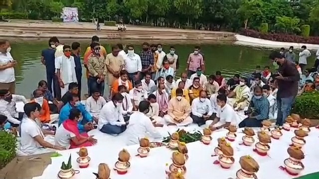 250 गांवों के 314 बूथों पर पहुंचेगा नर्मदा का जल, निकलेगी कलश यात्रा