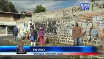 INFORME EN VIVO | Moradores  se quejan por mal estado en una casa abandonada en parroquia Conocoto, Quito