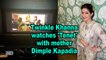 Twinkle Khanna watches 'Tenet' with mother Dimple Kapadia
