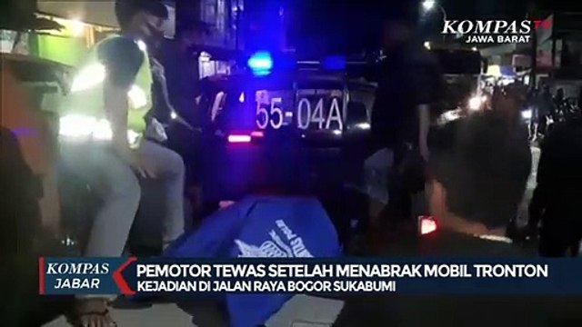 Hati- Hati! Pemotor Tewas Tabrak Truk