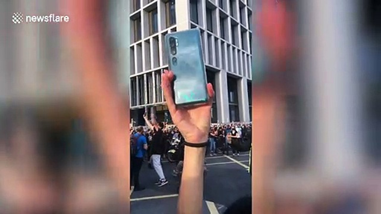 Deliveroo riders hold vigil for colleague killed in hit-and-run in Dublin