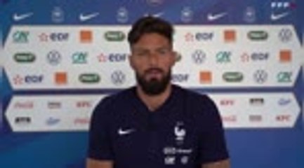 France - Giroud : "Les 100 sélections, c'est un objectif"