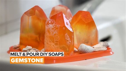 Melt & Pour DIY Soaps: Gradient Gemstones