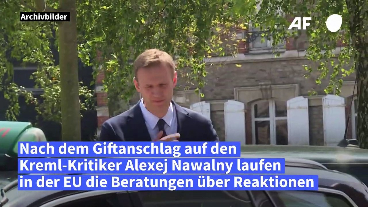 Löfven bei Merkel: 'Bestrafung' im Fall Nawalny notwendig