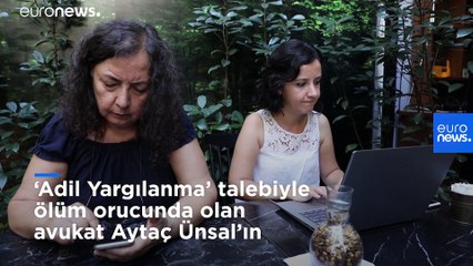 Ölüm orucundaki avukat Aytaç Ünsal'ın annesi: Oğlum gözümün önünde ölüme gitmekte