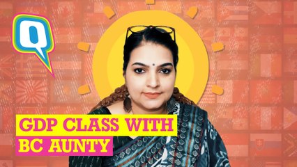 BC Aunty Takes GDP Class