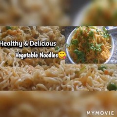 How to make healthy & delicious noddles at home
