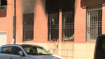 Sofocado un incendio de un edificio okupado en Madrid