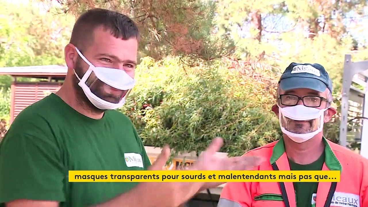 Covid-19 : des masques transparents pour faciliter le quotidien des sourds et malentendants