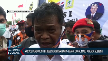 Parpol pendukung berbelok Anwar Hafid - Pasha gagal maju pilkada Sulteng
