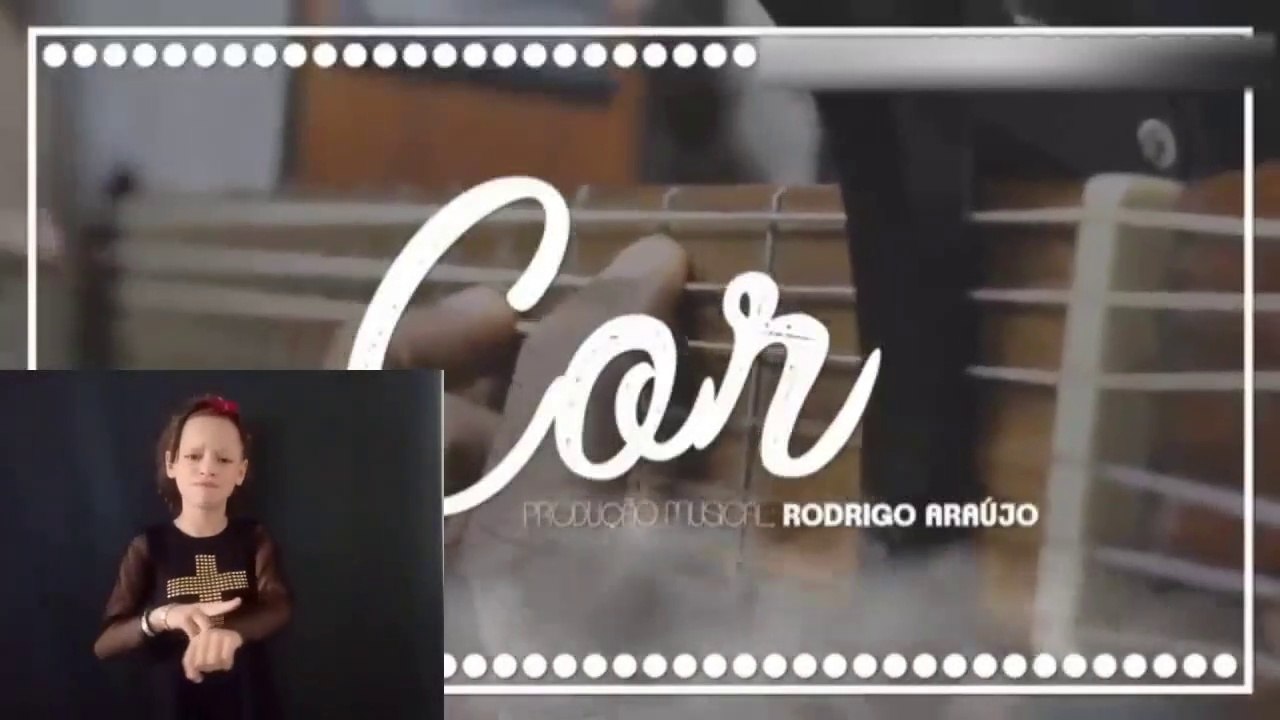 Musica sobre Racismo _ COR _ Douglas Camppos - Andressa Santos Libras