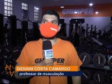 TV Votorantim - João Pedro Araújo - Professores e alunos de academia se adequam às medidas sanitárias na retomada das atividades - Edit: Werinton Kermes