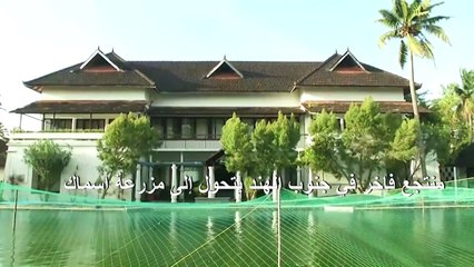 منتجع فاخر في جنوب الهند يتحول إلى مزرعة أسماك