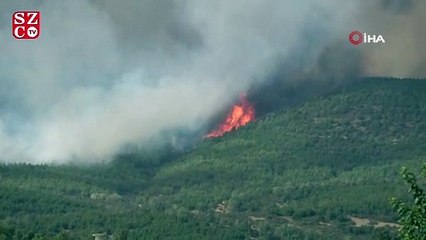 Uşak’ta korkutan manzara
