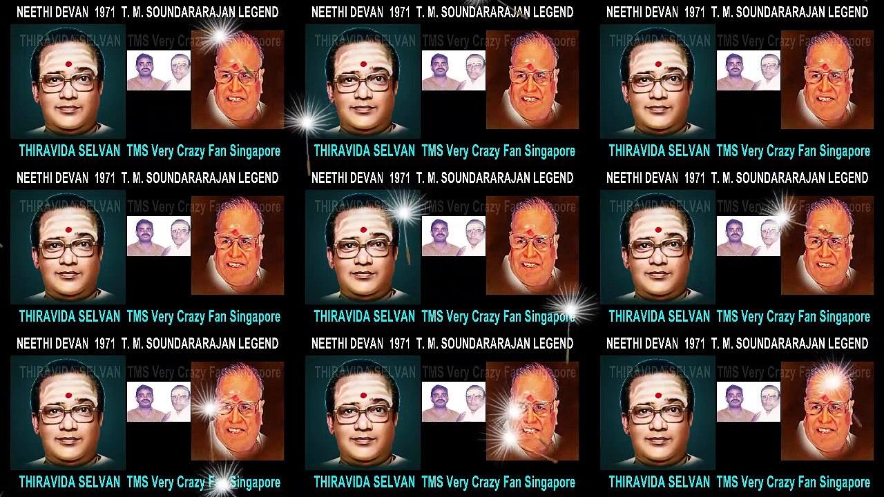 NEETHI DEVAN  1971  T. M. SOUNDARARAJAN LEGEND