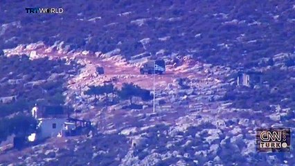 Son Dakika: Burnumuzun dibi! Yunan askeri böyle görüntülendi | Video