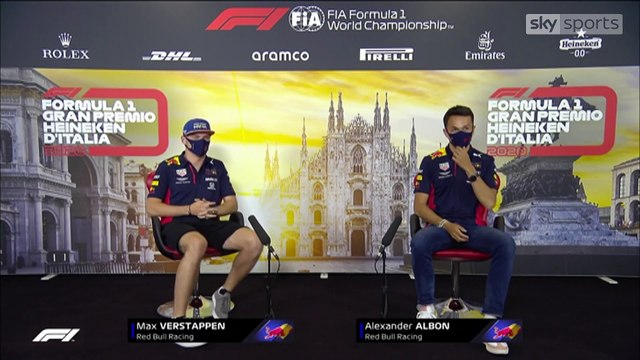 F1 2020 Italian GP - Thursday (Drivers) Press Conference - Red Bull Racing
