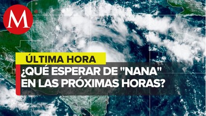 Tormenta tropical 'Nana' provocará lluvias en México