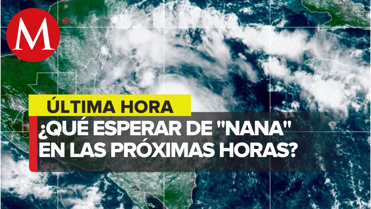 Tormenta tropical 'Nana' provocará lluvias en México