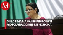 Acusaciones de Noroña son pocos responsables: María Sauri