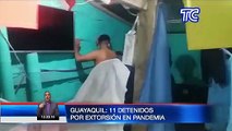 Al menos 11 detenidos dejó un operativo de la Unidad Antisecuestros Y Extorsión en Guayas
