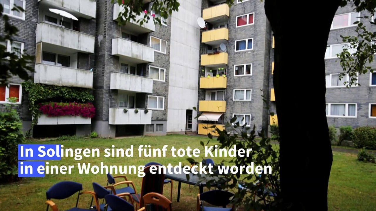 Mutter soll fünf ihrer Kinder in Solingen getötet haben