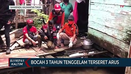 Bocah 3 Tahun Tenggelam Terseret Arus
