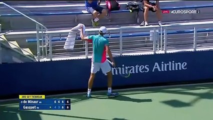 Gasquet le combattant : 3 balles de match sauvées pour rester en vie