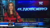 Autoridades detuvieron a cinco sujetos que intentaron robar 80 mil dólares de una vivienda en el norte de Guayaquil