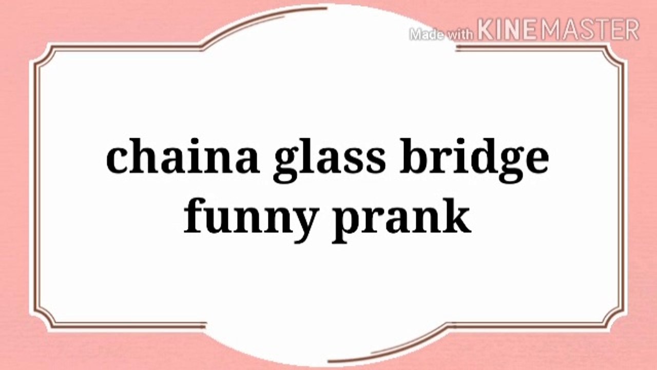 Chinese Glass Bridge PRANK ( part 2 )