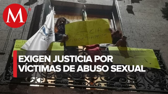 Manifestantes toman oficinas de CNDH en CdMx; ya son atendidos, dice Piedra Ibarra