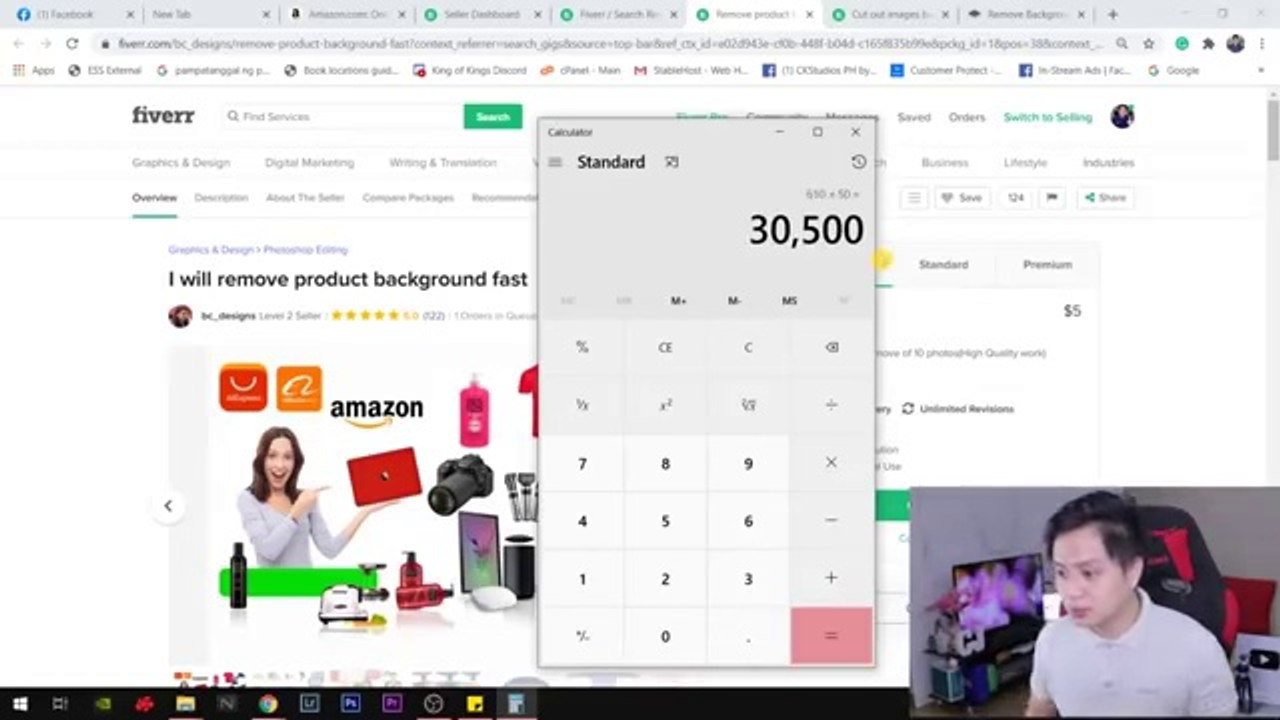 Paano kumita online ng $10 to $100 in one day Pag Tanggal lang ng Background (SIMPLE!)