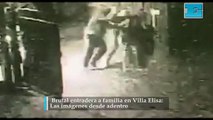 Brutal entradera a familia en Villa Elisa: Las imágenes desde adentro