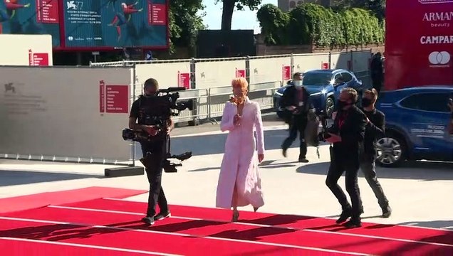 Almodovar, Tilda Swinton and cast of Bosnian film Quo vadis, Aida ? hit Venice red carpet