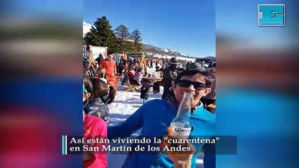 Así están viviendo la "cuarentena" en San Martín de los Andes