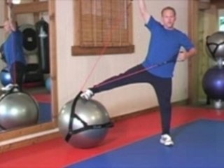 Bounderball Standing Exericse Tubing Moves